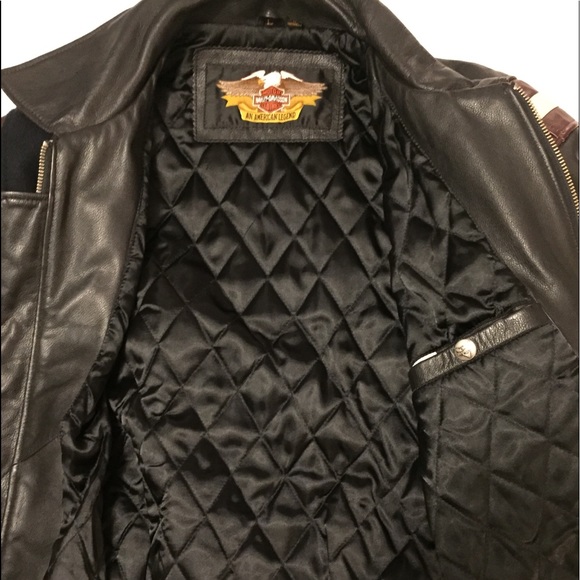 SOLD Men’s Harley Davidson Motorcycle Jacket - Picture 7 of 8